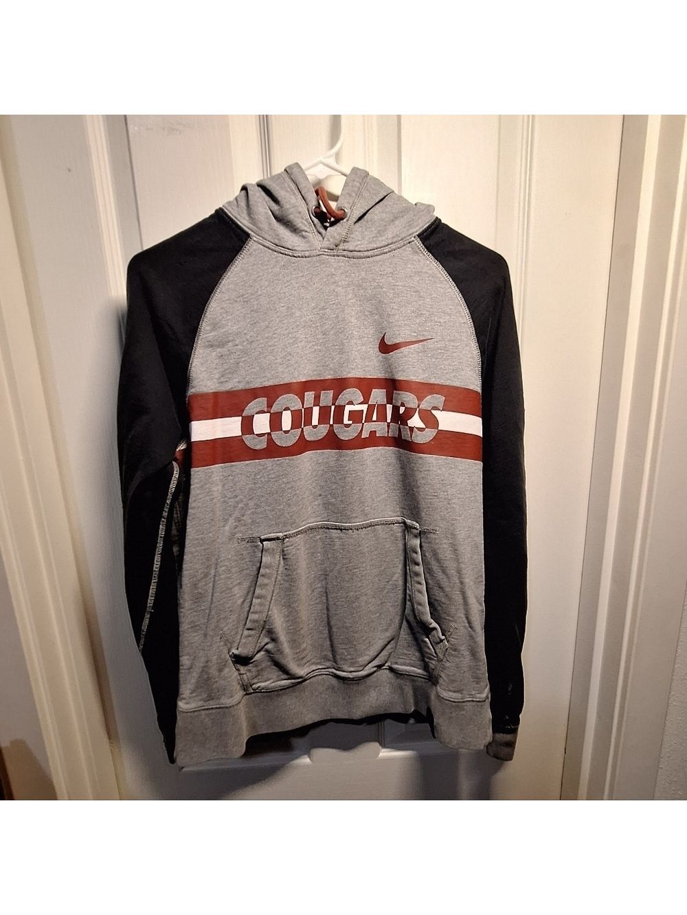 Nike Gray Washington State Cougars Hoodie Medium